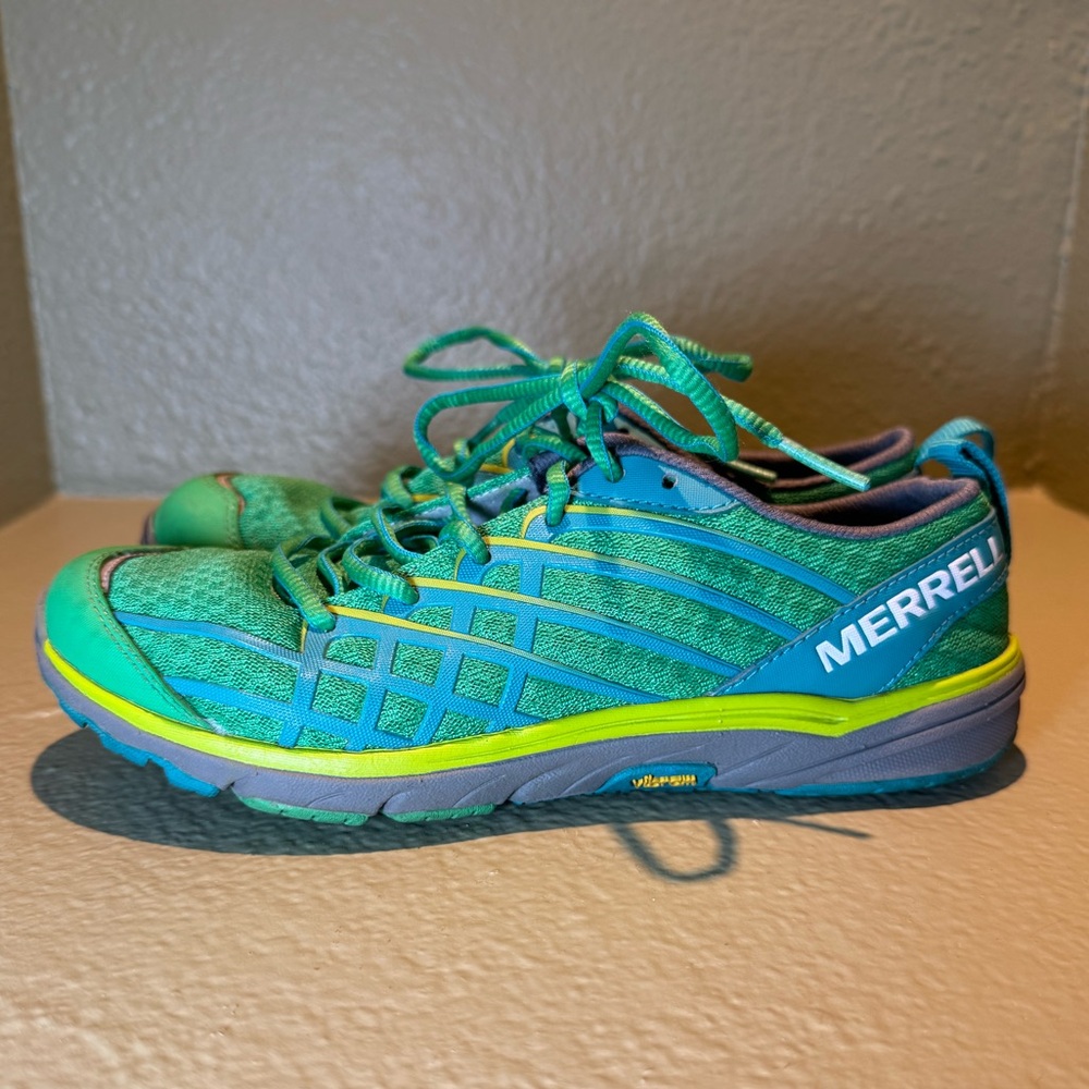 Merrell Women's Vibram Green Athletic Shoes